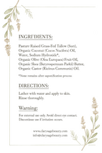 Free & Clear Tallow Soap